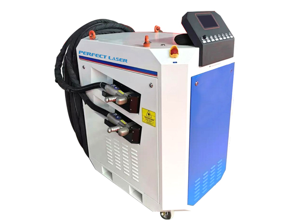 1000W 1500W 2000W 3000W Handheld Double-head Fiber Laser Cleaning Machine-PE-1000Z 